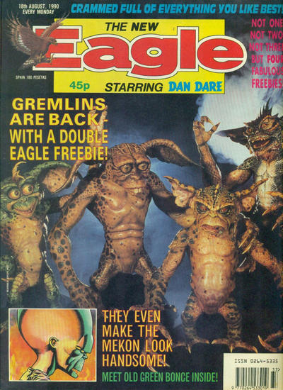 Cover for Eagle (IPC, 1982 series) #18 August 1990 [439]