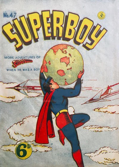 Cover for Superboy (K. G. Murray, 1949 series) #47 [Price difference]