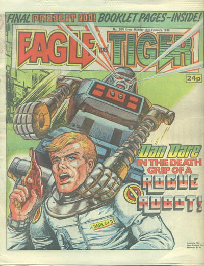 Cover for Eagle (IPC, 1982 series) #204
