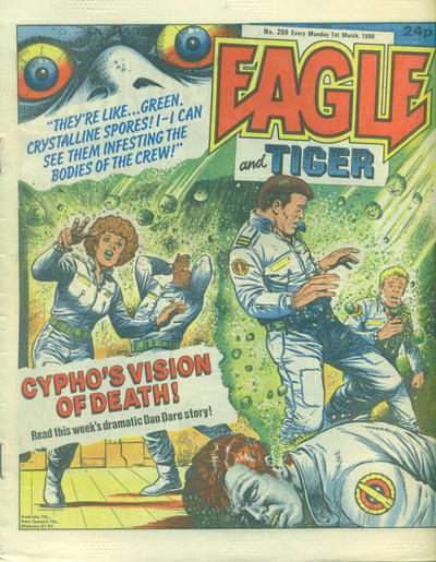 Cover for Eagle (IPC, 1982 series) #206