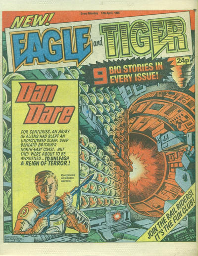 Cover for Eagle (IPC, 1982 series) #13 April 1985 [160]