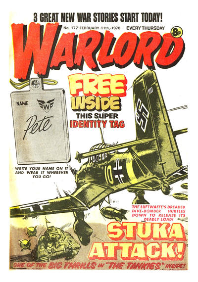 Cover for Warlord (D.C. Thomson, 1974 series) #177