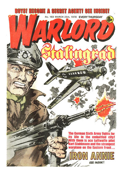 Cover for Warlord (D.C. Thomson, 1974 series) #183