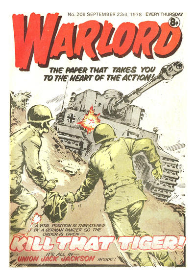 Cover for Warlord (D.C. Thomson, 1974 series) #209