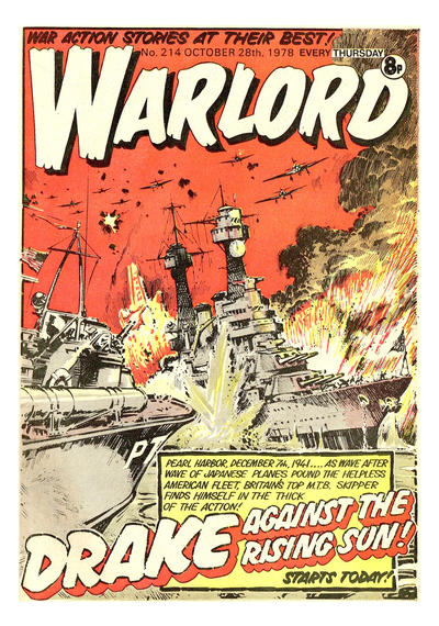 Cover for Warlord (D.C. Thomson, 1974 series) #214