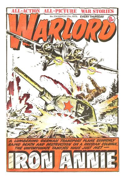 Cover for Warlord (D.C. Thomson, 1974 series) #234