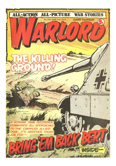 Cover for Warlord (D.C. Thomson, 1974 series) #245