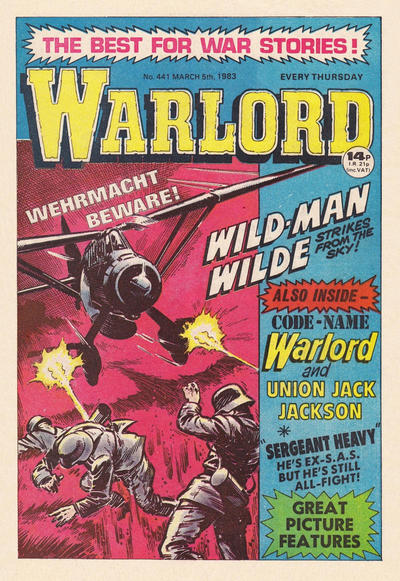 Cover for Warlord (D.C. Thomson, 1974 series) #441