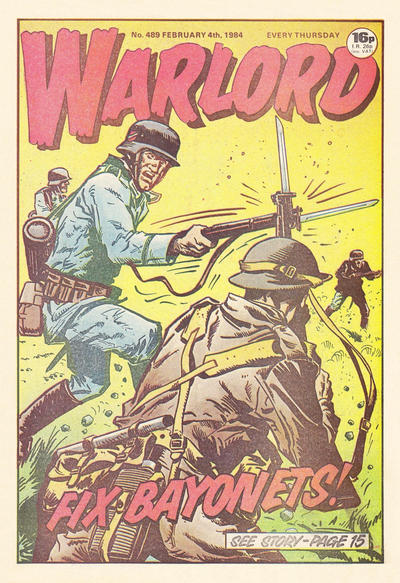 Cover for Warlord (D.C. Thomson, 1974 series) #489