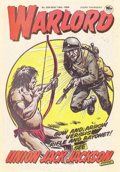 Cover for Warlord (D.C. Thomson, 1974 series) #504