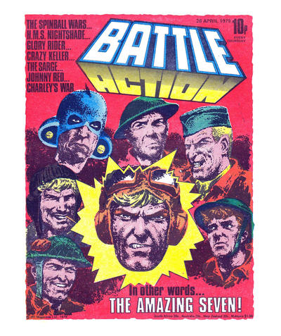 Cover for Battle Action (IPC, 1977 series) #28 April 1979 [216]
