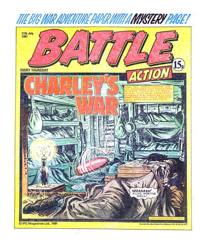 Cover for Battle Action (IPC, 1977 series) #11 July 1981 [323]