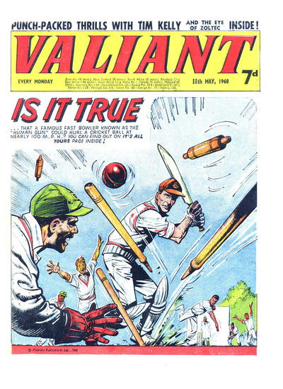 Cover for Valiant (IPC, 1964 series) #11 May 1968
