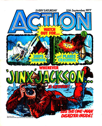 Cover for Action (IPC, 1976 series) #10 September 1977 [78]