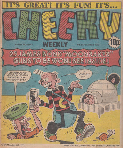 Cover for Cheeky Weekly (IPC, 1977 series) #96