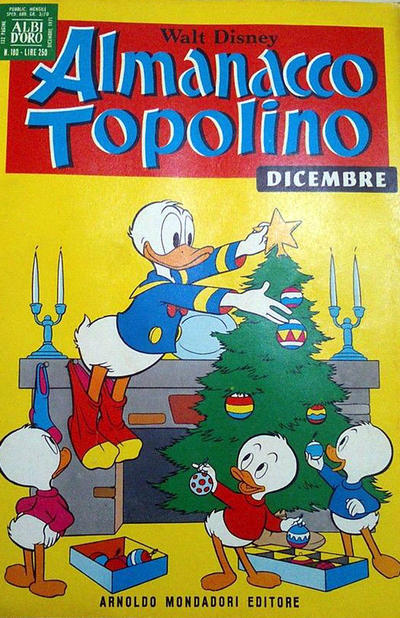 Cover for Almanacco Topolino (Mondadori, 1957 series) #180