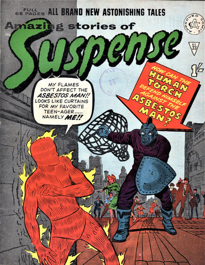 Cover for Amazing Stories of Suspense (Alan Class, 1963 series) #33
