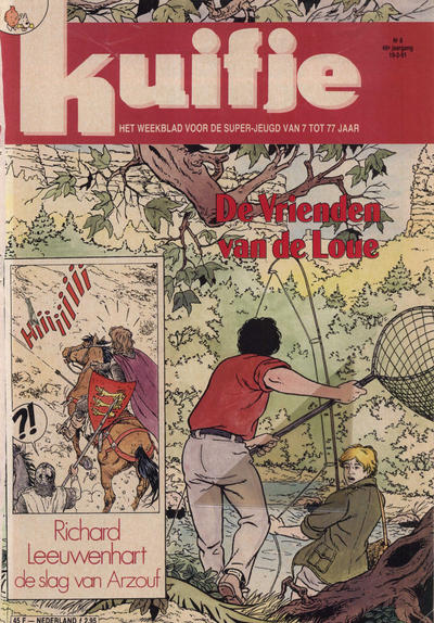Cover for Kuifje (Le Lombard, 1946 series) #8/1991