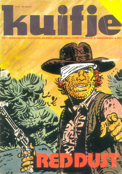 Cover for Kuifje (Le Lombard, 1946 series) #45/1973