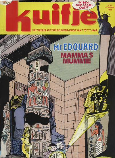 Cover for Kuifje (Le Lombard, 1946 series) #32/1986