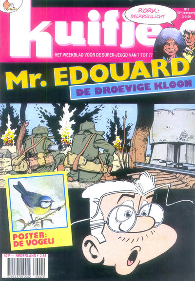 Cover for Kuifje (Le Lombard, 1946 series) #6/1988