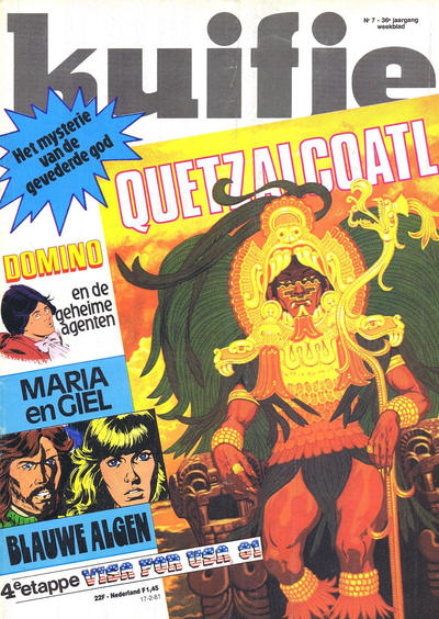 Cover for Kuifje (Le Lombard, 1946 series) #7/1981