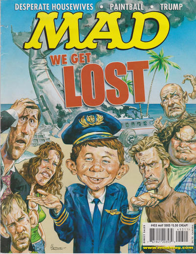 Cover for Mad (EC, 1952 series) #453 [Direct Sales]