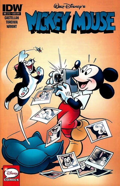 Cover for Mickey Mouse (IDW, 2015 series) #6 / 315 [subscription variant]
