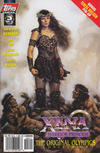 Cover for Xena: Warrior Princess: And the Original Olympics (Topps, 1998 series) #3 [Art Cover]