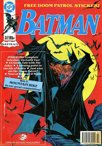 Cover Thumbnail for Batman Monthly (Egmont UK, 1988 series) #37