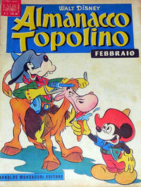 Cover Thumbnail for Almanacco Topolino (Mondadori, 1957 series) #2