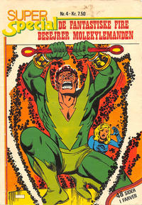 Cover Thumbnail for Super Special (Winthers Forlag, 1978 series) #4 - De Fantastiske Fire besejrer Molekylemanden