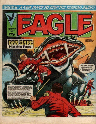 Cover for Eagle (IPC, 1982 series) #24 March 1984 [105]