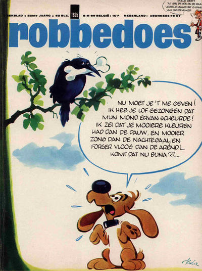 Cover for Robbedoes (Dupuis, 1938 series) #1625