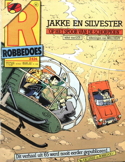 Cover for Robbedoes (Dupuis, 1938 series) #2426