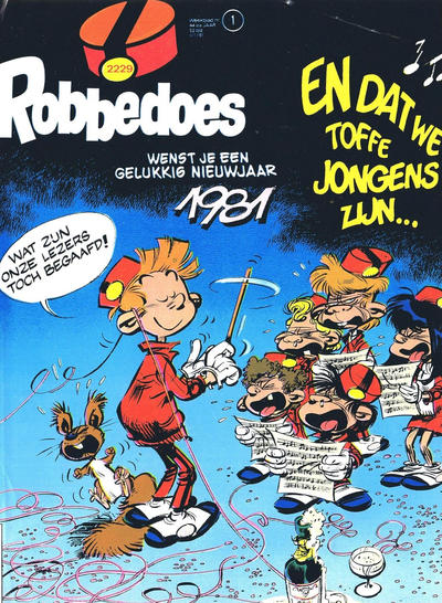 Cover for Robbedoes (Dupuis, 1938 series) #2229