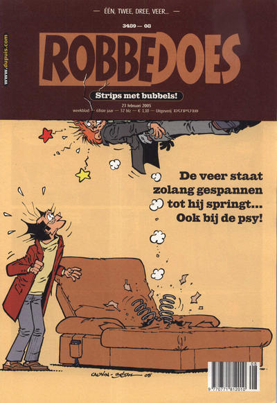 Cover for Robbedoes (Dupuis, 1938 series) #3489