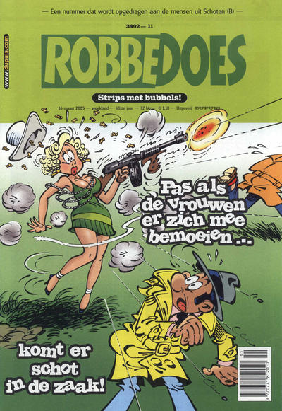 Cover for Robbedoes (Dupuis, 1938 series) #3492