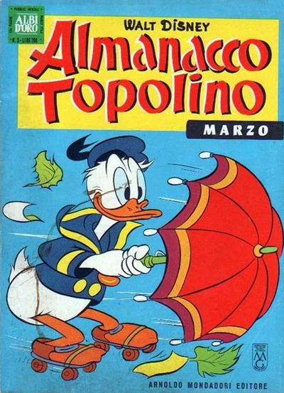 Cover for Almanacco Topolino (Mondadori, 1957 series) #87