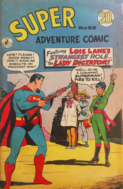 Cover for Super Adventure Comic (K. G. Murray, 1960 series) #32