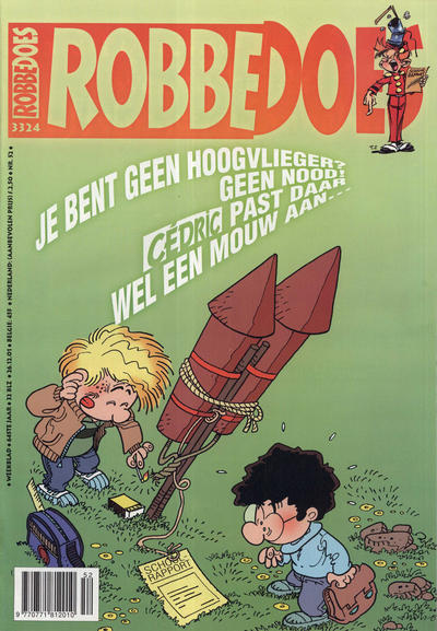 Cover for Robbedoes (Dupuis, 1938 series) #3324