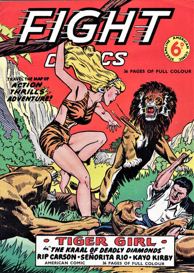 Cover for Fight Comics (Streamline, 1949 series) #1