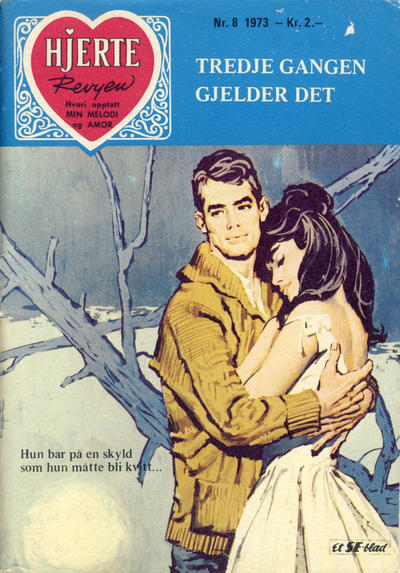 Cover for Hjerterevyen (Serieforlaget / Se-Bladene / Stabenfeldt, 1960 series) #8/1973