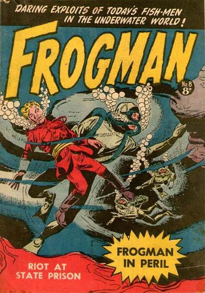 Cover for Frogman (Horwitz, 1953 ? series) #8