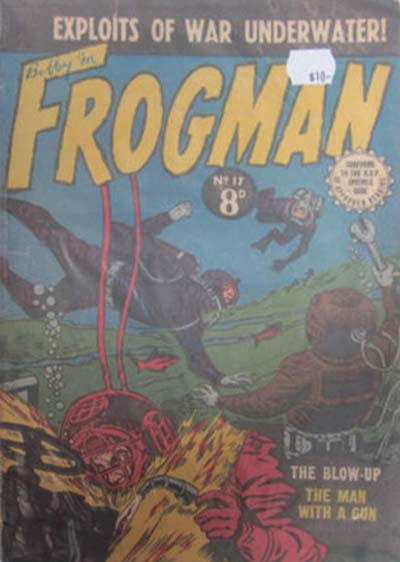 Cover for Frogman (Horwitz, 1953 ? series) #17