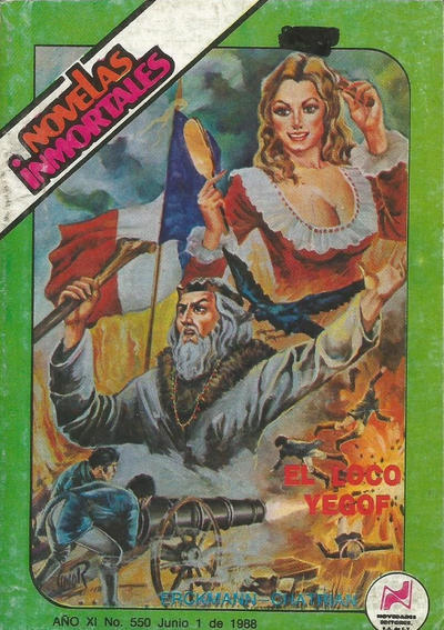 Cover for Novelas Inmortales (Novedades, 1977 series) #550