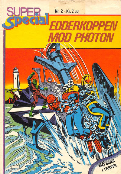Cover for Super Special (Winthers Forlag, 1978 series) #2 - Edderkoppen mod Photon