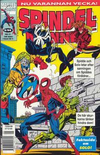 Cover Thumbnail for Spindelmannen (SatellitFörlaget, 1988 series) #5/1994