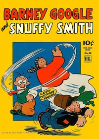 Cover Thumbnail for Four Color (Dell, 1942 series) #40 - Barney Google and Snuffy Smith