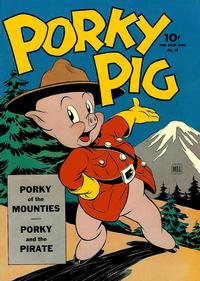 Cover Thumbnail for Four Color (Dell, 1942 series) #48 - Porky Pig